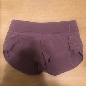 Speed up shorts lululemon